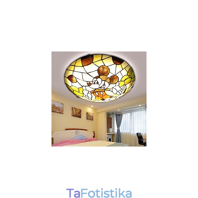 The Mediterranean Dome Light Sweet Children Mickey Mouse Dome Light 40 cm σε διάμετρο