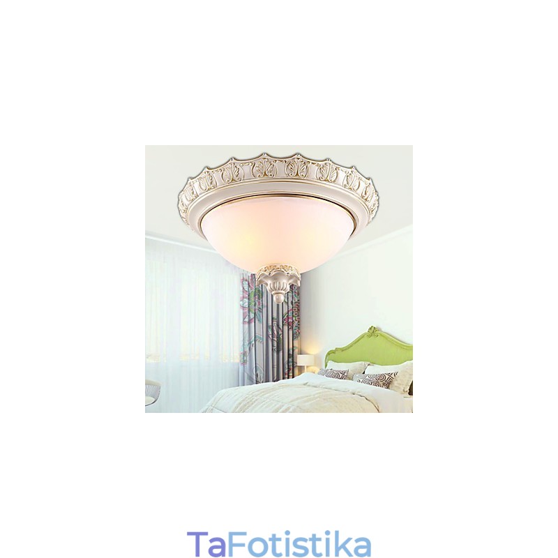 Flush Mount Crystal Traditional Classic Resin
