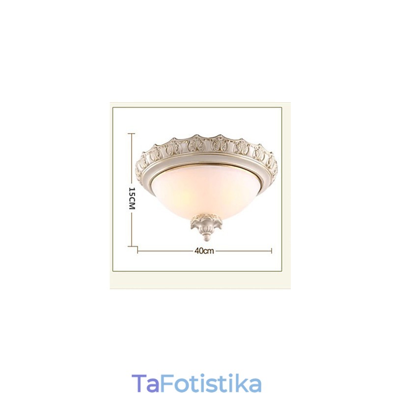 Flush Mount Crystal Traditional Classic Resin