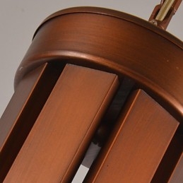 Παραδοσιακός κλασικός ρετρό μίνι μεταλλικός πολυέλαιος ζωγραφικής