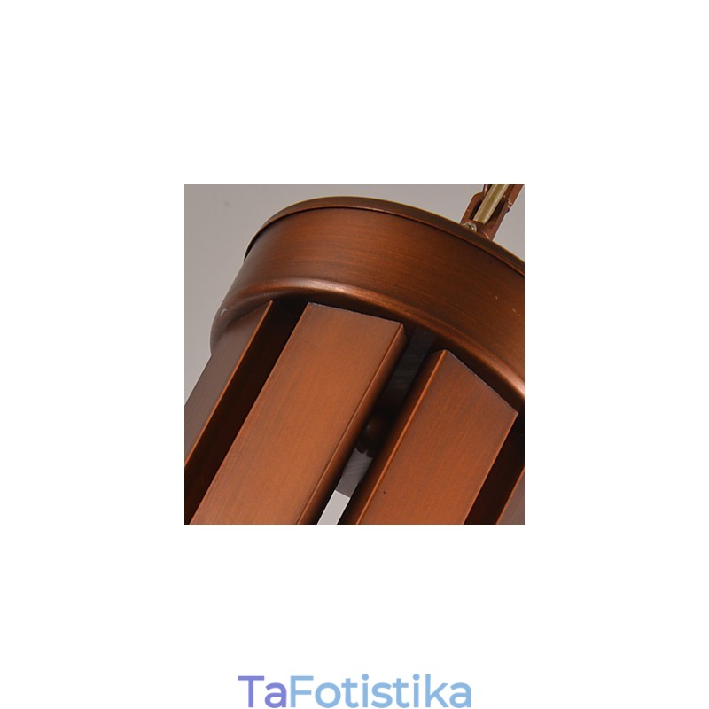 Παραδοσιακός κλασικός ρετρό μίνι μεταλλικός πολυέλαιος ζωγραφικής
