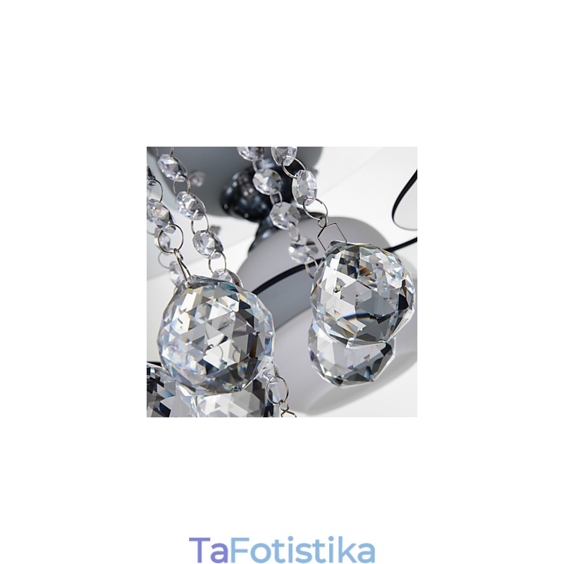 Τηλεχειριστήριο Flush Mount Modern Contemporary 3 φώτα με κόκκινο μπλε