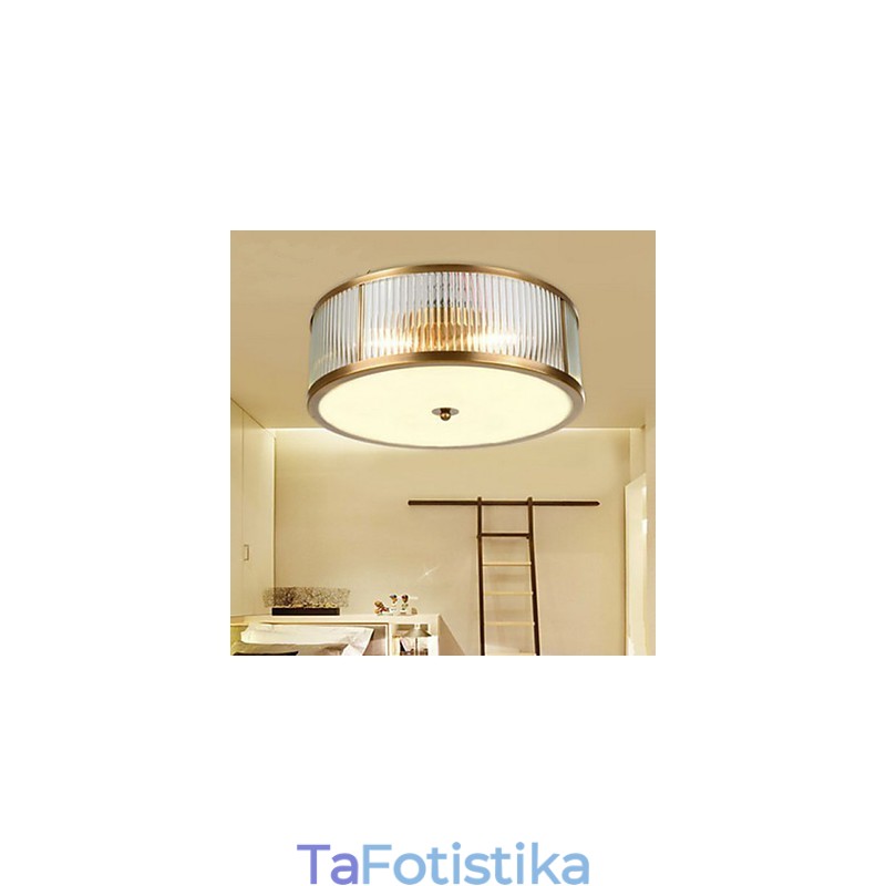 Φωτιστικό Πλήρες Χάλκινο Φωτιστικό Λαμπτήρα