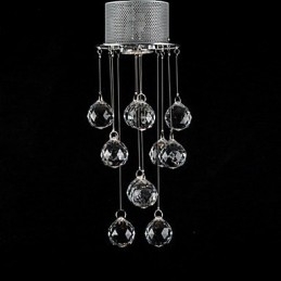 Μοντέρνο Crystal Flush Mount Light