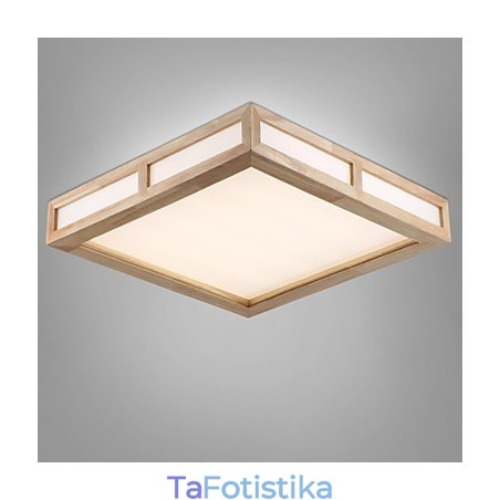 Flush Mount Mini Style Modern Contemporary Wood Bamboo Flush Mount Mini Style Modern Contemporary Wood Bamboo