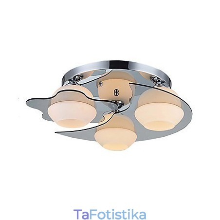 Μοντέρνο Φωτιστικό Οροφής Flush Mount 3 Lights Contemporary Metal Μοντέρνο Φωτιστικό Οροφής Flush Mount 3 Lights Contemporary Metal