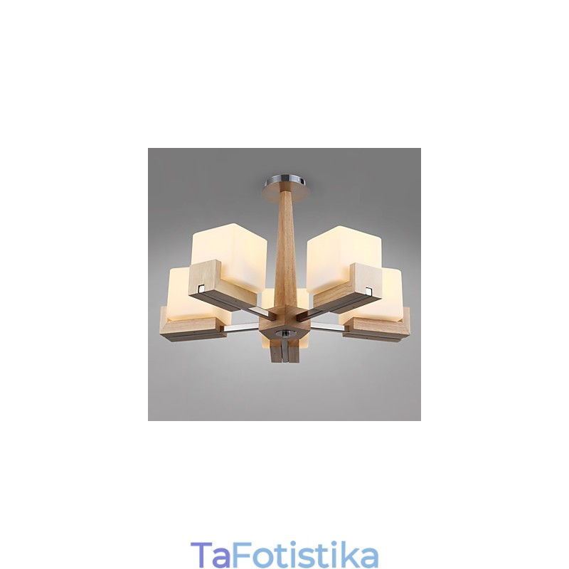 Flush Mount Mini Style Modern Contemporary Bamboo