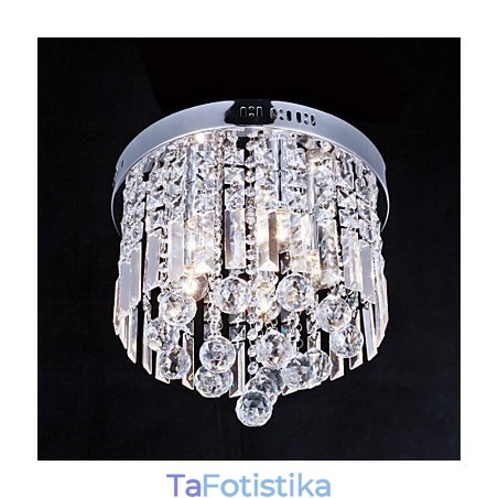 Flush Mount Crystal Modern Contemporary Metal Flush Mount Crystal Modern Contemporary Metal