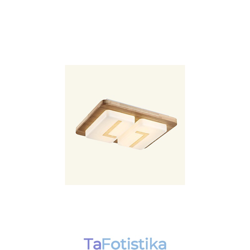 Flush Mount Mini Style Modern Contemporary Wood