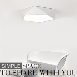 Σύγχρονη Σύγχρονη Ζωγραφική Metal Flush Mount