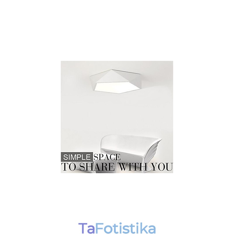 Σύγχρονη Σύγχρονη Ζωγραφική Metal Flush Mount