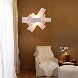 Flush Mount Light Λευκό Ζεστό Λευκό Φως Μόδα Απλή δημιουργική έλικα