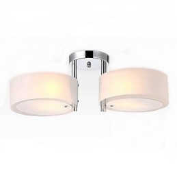 Flush Mount Modern Contemporary 2 Φωτιστικά Φωτιστικό Οροφής Μεταλλικό
