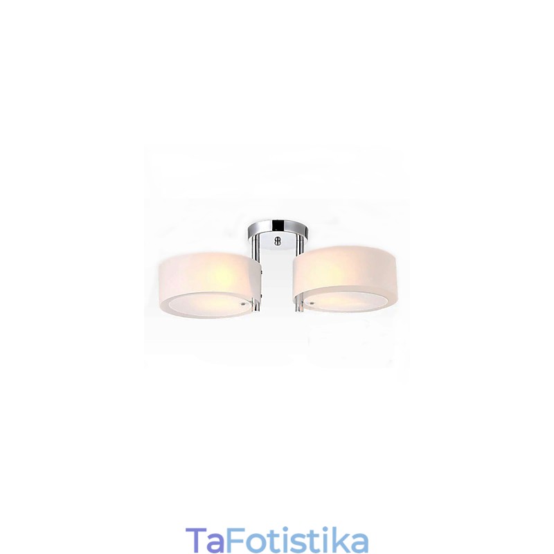 Flush Mount Modern Contemporary 2 Φωτιστικά Φωτιστικό Οροφής Μεταλλικό