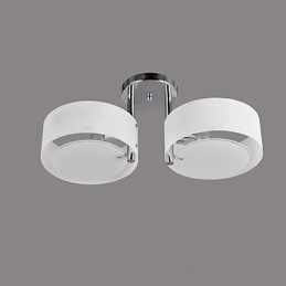 Flush Mount Modern Contemporary 2 Φωτιστικά Φωτιστικό Οροφής Μεταλλικό