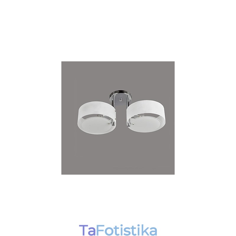 Flush Mount Modern Contemporary 2 Φωτιστικά Φωτιστικό Οροφής Μεταλλικό