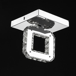 Μοντέρνο Σύγχρονο Crystal Metal Flush Mount