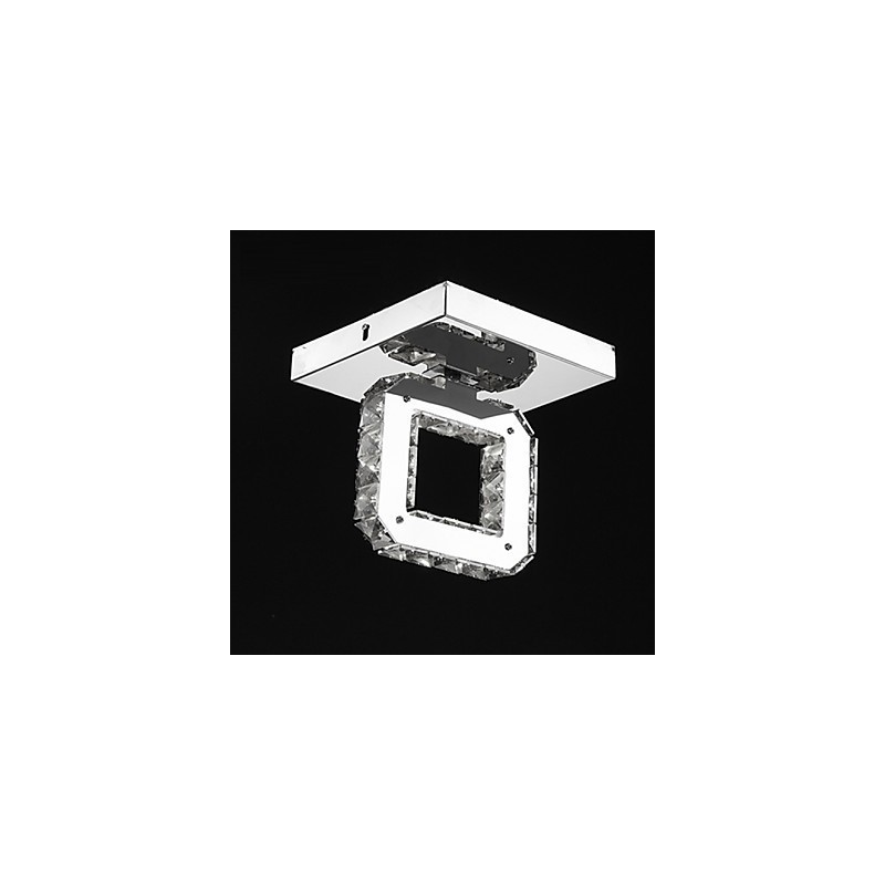 Μοντέρνο Σύγχρονο Crystal Metal Flush Mount
