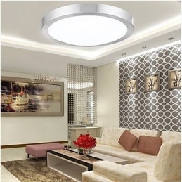 Flush Mount Lights Sitting Light Στρογγυλά Απλά Μοντέρνα Διάμετρος 41CM