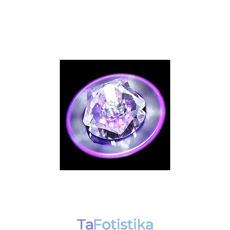 Σύγχρονη μοντέρνα βάση Crystal Chrome Crystal Flush
