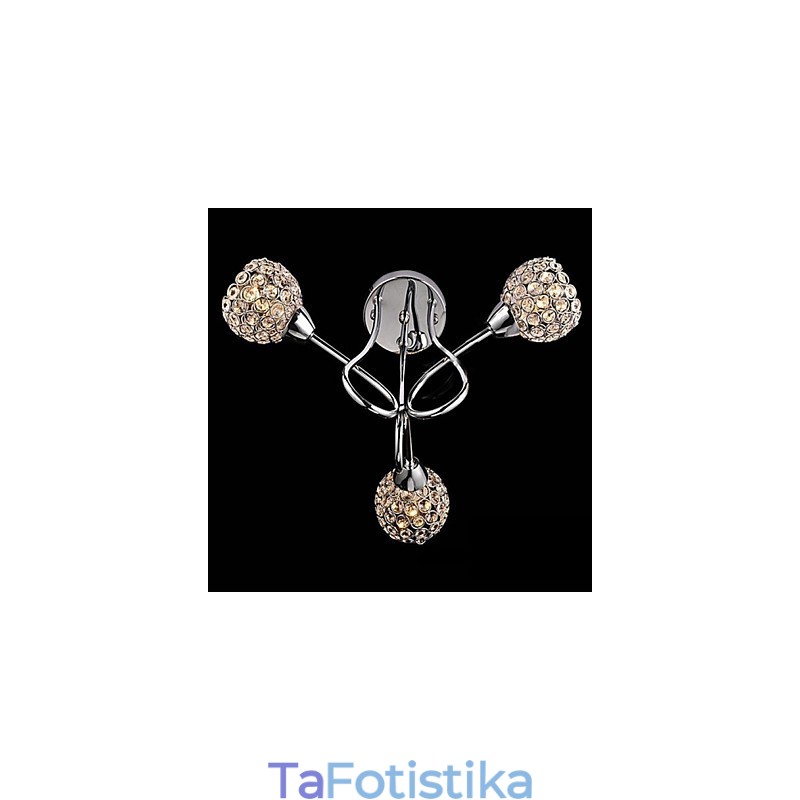 Μοντέρνο μοντέρνο παραδοσιακό κλασικό κρύσταλλο ηλεκτροεπιμεταλλωμένο κρεμαστό μέταλλο φλας βάση