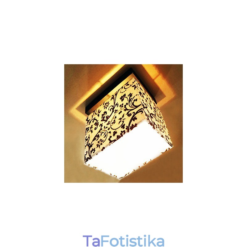 Σύγχρονη Σύγχρονη Ζωγραφική Metal Flush Mount