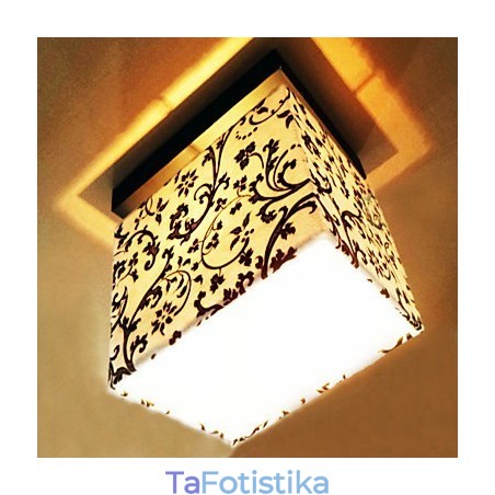 Σύγχρονη Σύγχρονη Ζωγραφική Metal Flush Mount Σύγχρονη Σύγχρονη Ζωγραφική Metal Flush Mount