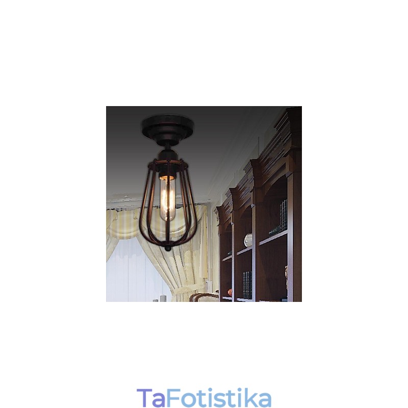 Φωτιστικά Οροφής 1 Light Retro Elegant Artistic MS 86263