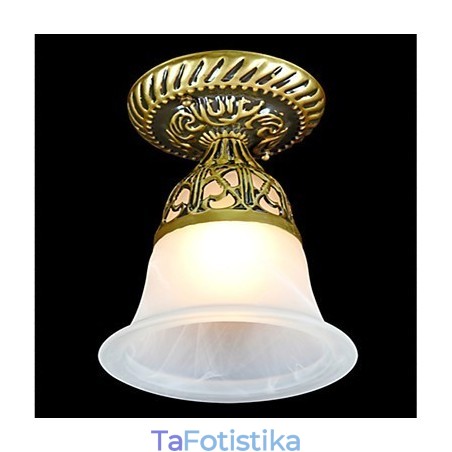 Bronze Flush Mount Light Moire Glass European Classic Bronze Flush Mount Light Moire Glass European Classic