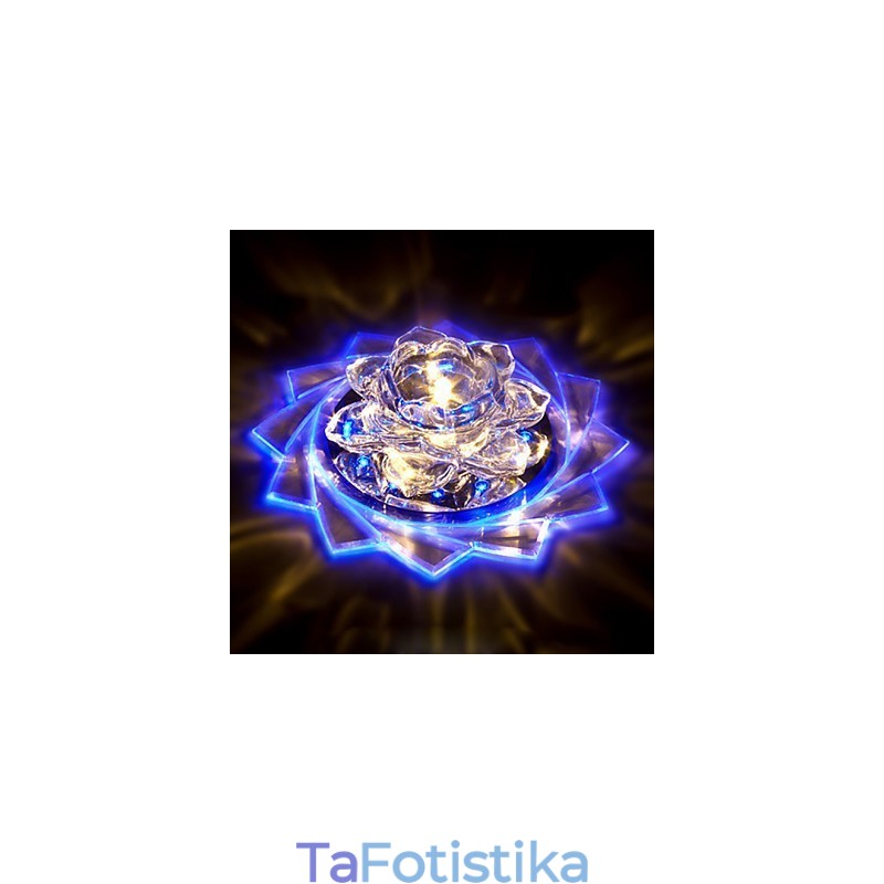 Μίνι κρυστάλλινο φωτιστικό οροφής 20*8,5cm Spotlight 3W Creative Lamp Tube Light Πολύχρωμο τετράγωνο φως θόλου