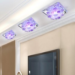 Φωτιστικό τετράγωνο Smallpox Light Crystal Light Creatives Dome Light Tube Light Lamp