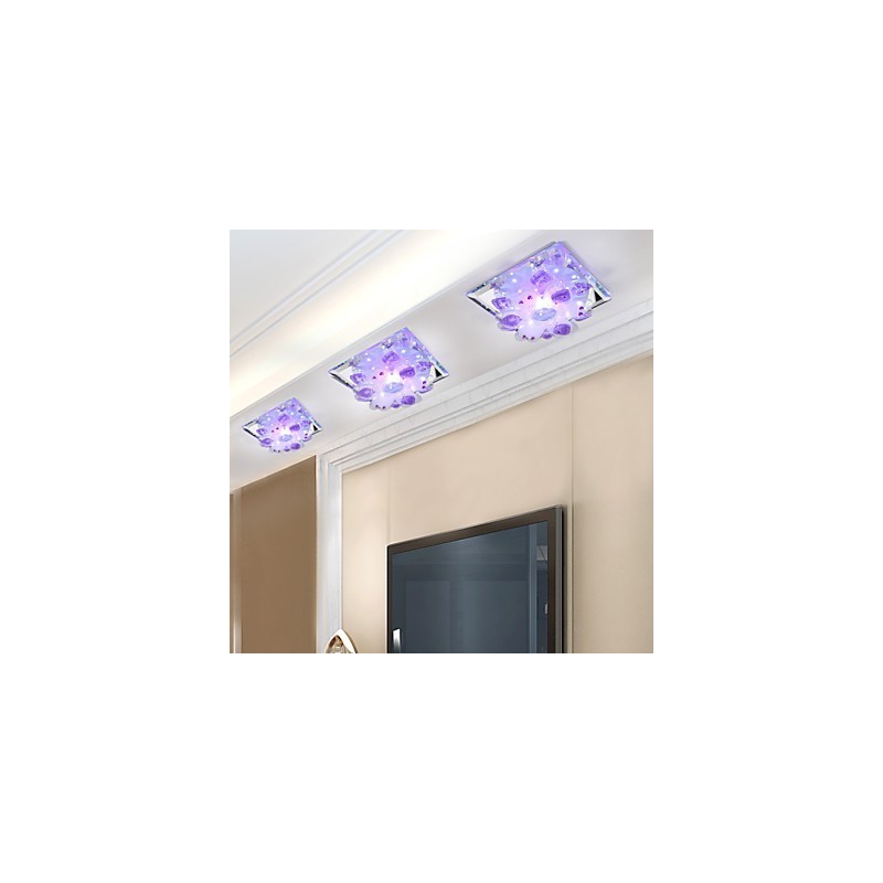 Φωτιστικό τετράγωνο Smallpox Light Crystal Light Creatives Dome Light Tube Light Lamp