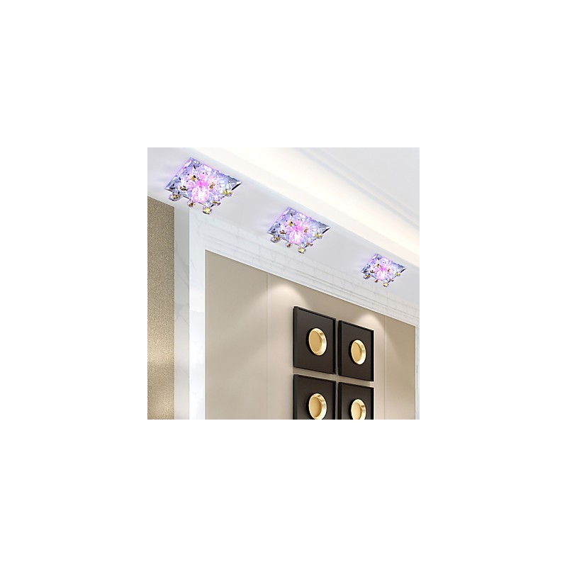Φωτιστικό τετράγωνο Smallpox Light Crystal Light Creatives Dome Light Tube Light Lamp