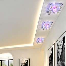Φωτιστικό τετράγωνο Smallpox Light Crystal Light Creatives Dome Light Tube Light Lamp