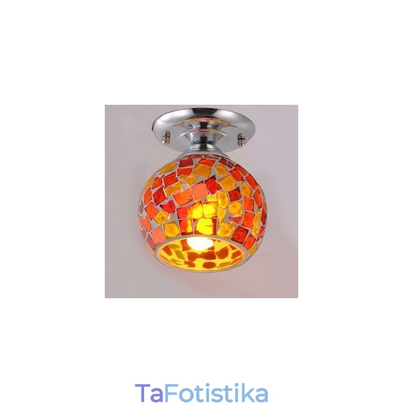 Country Ηλεκτροεπιμεταλλευμένο Metal Flush Mount