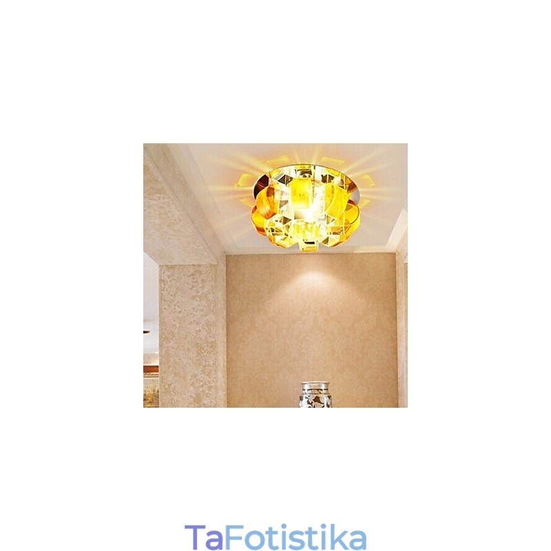 12*4,5cm Crystal Lamp Smd CreativeTube Spotlight Absorb Dome Light