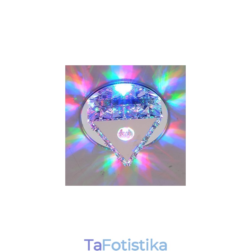 Crystal Mini Style Glass Flush Mount Kids