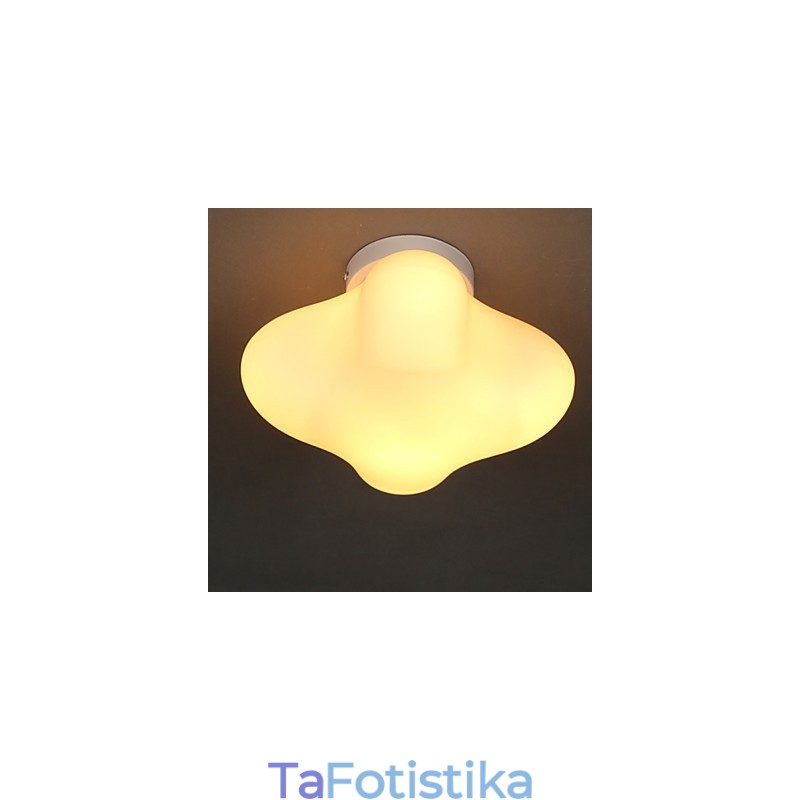 22*22 εκ. Σύγχρονο και συμβατό μονό κεφάλι Lucky Grass Glass Dome Light