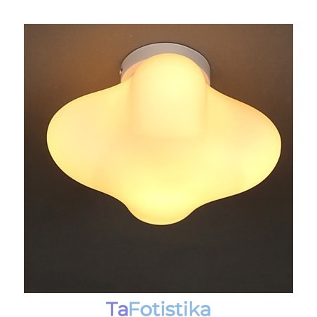 22*22 εκ. Σύγχρονο και συμβατό μονό κεφάλι Lucky Grass Glass Dome Light 22*22 εκ. Σύγχρονο και συμβατό μονό κεφάλι Lucky Grass Glass Dome Light