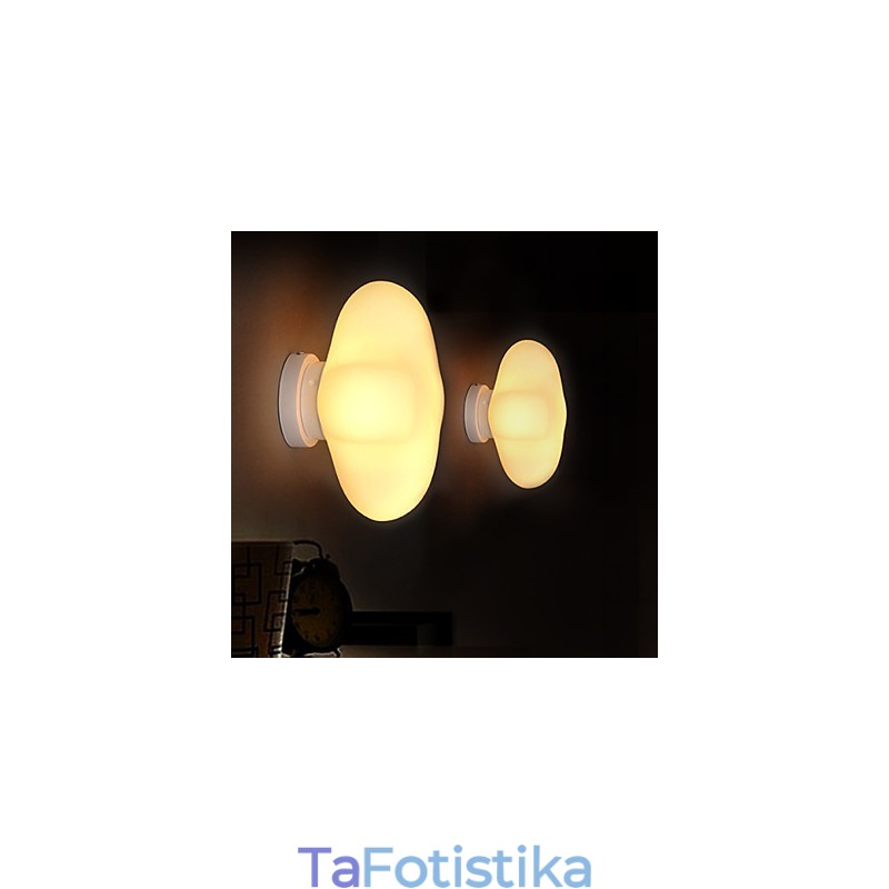 22*22 εκ. Σύγχρονο και συμβατό μονό κεφάλι Lucky Grass Glass Dome Light