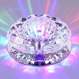 Κρυστάλλινο φωτιστικό οροφής Spotlight SMD 3W Creative Lamp Absorb Dome Light