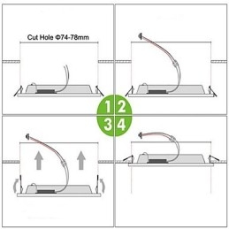 Σύγχρονη Σύγχρονη Ζωγραφική Metal Flush Mount