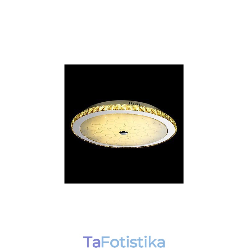 Μοντέρνο Σύγχρονο Crystal Metal Flush Mount