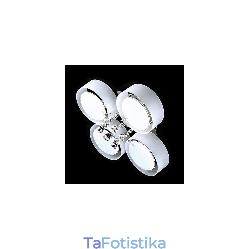 Σύγχρονη, σύγχρονη, μεταλλική βάση χρώμιο