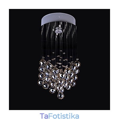 1 Φωτιστικό Clear Light Κ9 Κρυστάλλινο Φωτιστικό Πολυέλαιος 1 Φωτιστικό Clear Light Κ9 Κρυστάλλινο Φωτιστικό Πολυέλαιος