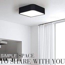 Σύγχρονη σύγχρονη ζωγραφική Metal Flush Mount Light