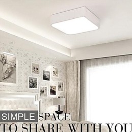 Σύγχρονη σύγχρονη ζωγραφική Metal Flush Mount Light