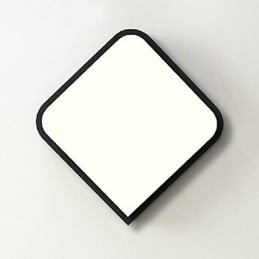Σύγχρονη σύγχρονη ζωγραφική Metal Flush Mount Light