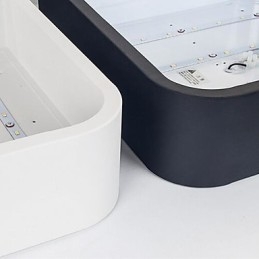 Σύγχρονη σύγχρονη ζωγραφική Metal Flush Mount Light