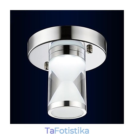 Μοντέρνο Σύγχρονο Φως βάσης Χρώμιο Metal Flush Mount Μοντέρνο Σύγχρονο Φως βάσης Χρώμιο Metal Flush Mount